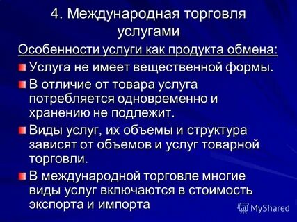 Международная торговля сегодня