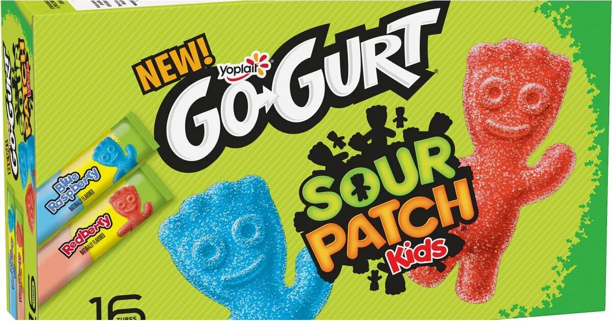 Gogurt. Blue Raspberry Sour Patch Kid. Sour Dubb. Sour patch kids