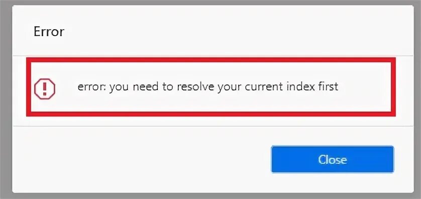 Index error