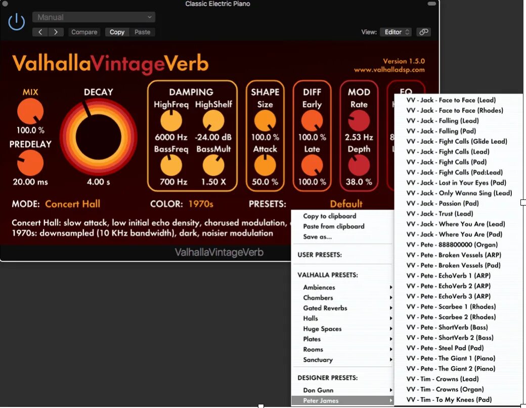 Valhalla плагин fl studio 20. Valhalla vintage reverb 1.7.1. valhalla vintage reverb fl studio 20. ревербератор вальхалла. плагин valhalla vintage verb.