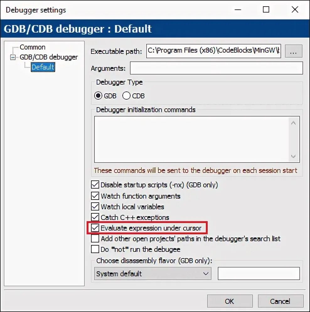 Enable debugger. Enable debugger
