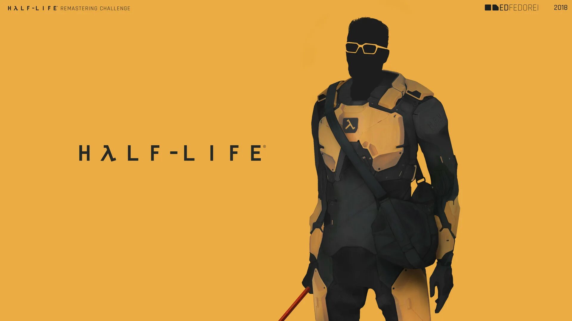 Half Life Remastered. Gordon Freeman HEV. Half-Life Remastering Challenge.