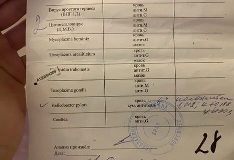 Какие анализы сдают на хеликобактер желудка