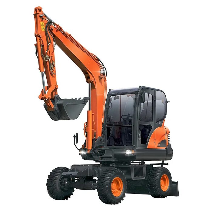 Doosan dx55w. Мини-экскаватор Doosan dx55w. Дусан 55 экскаватор. Экскаватор Доосан колесный 55. Экскаватор дусан колесный