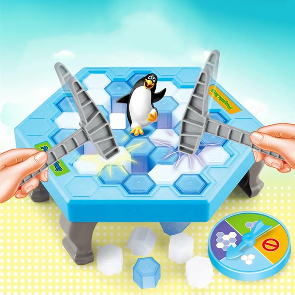 Игра бить пингвина