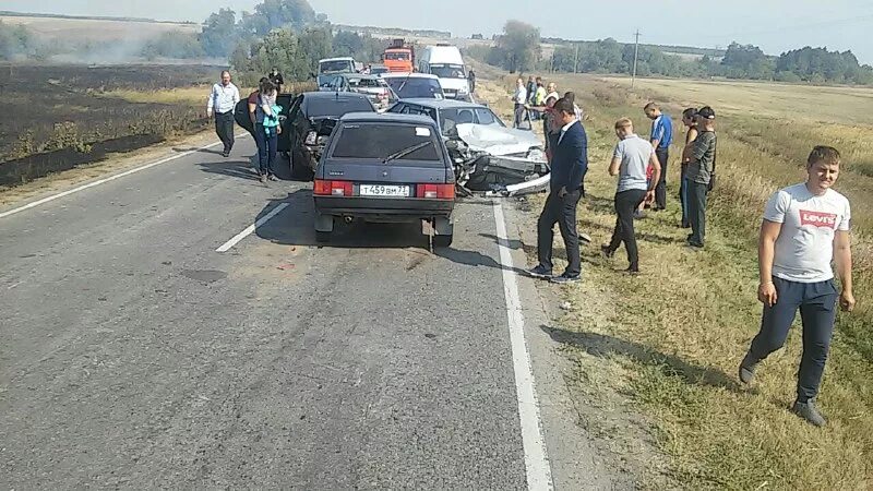 Авария в Карсуне Ульяновской области.