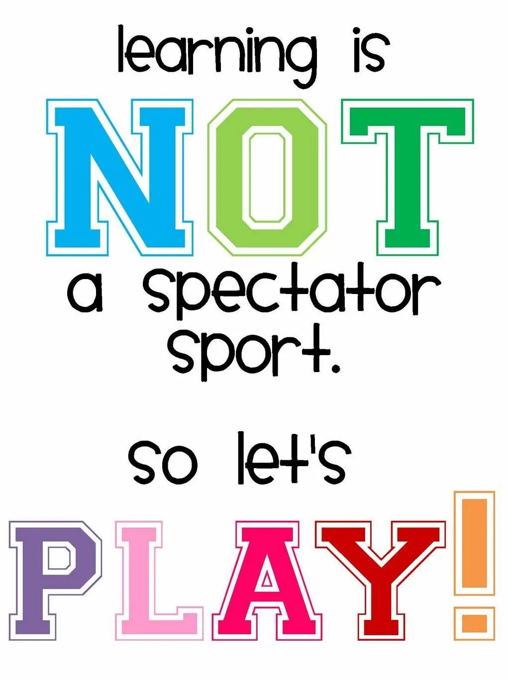 Learning is not. Learning is not