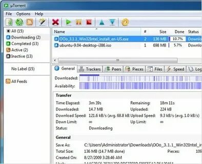 Win32 utorrent