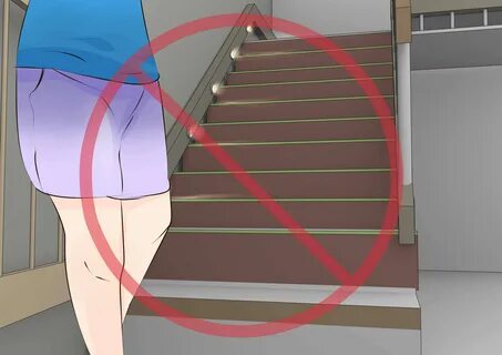 Stair Upskirt (teach station) .