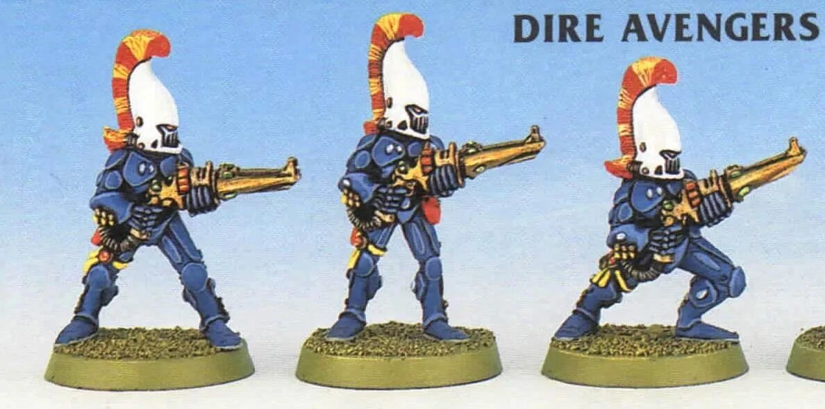 Dire. Dire Avengers Exarch. Мститель вархаммер. Dire Avengers Color scheme.