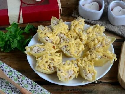 Ракушки с начинкой