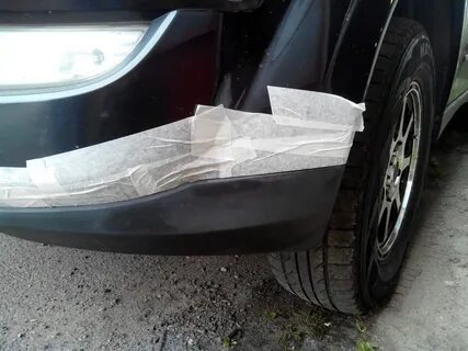 Чем приклеить бампер