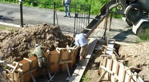 Опалубка для подпорных стен