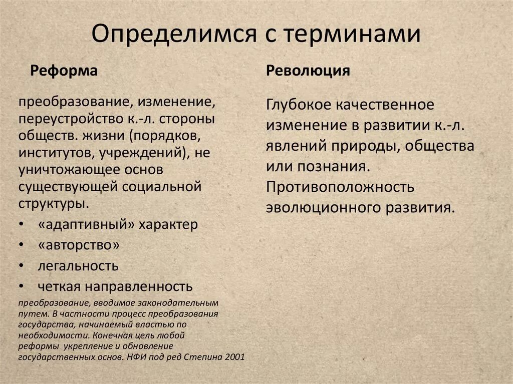 Каково было отношение общества к реформам. Признаки реформы. Реформа и революция. Признаки реформы и революции. Признаки реформы и революции таблица.