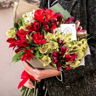 Долгий букет цветов