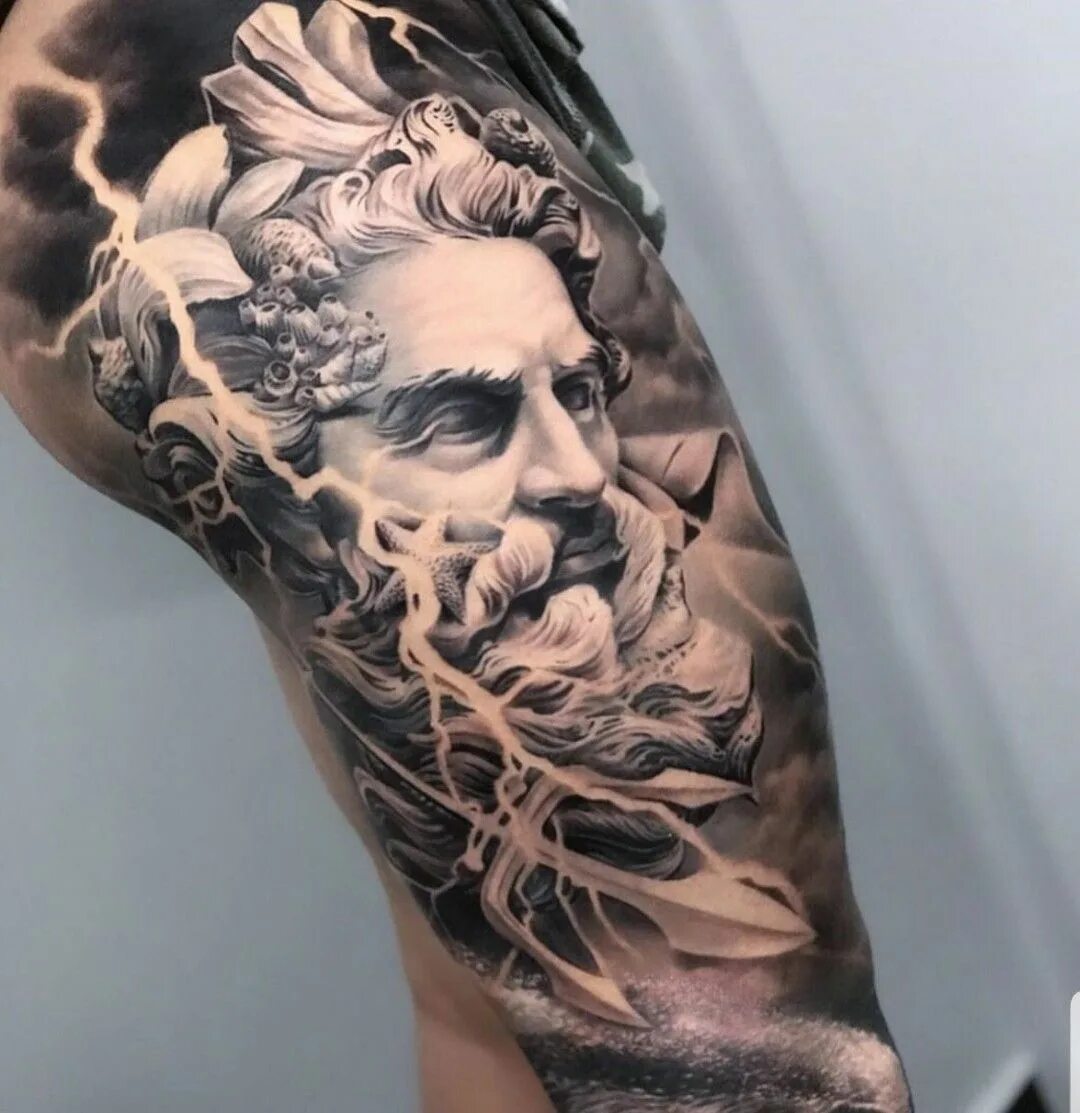 посейдон тату