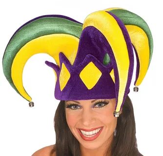 Mardi Gras Jester Hat - CostumePub.com.