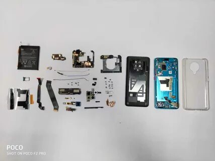 Teardown Poco F2 Pro. 