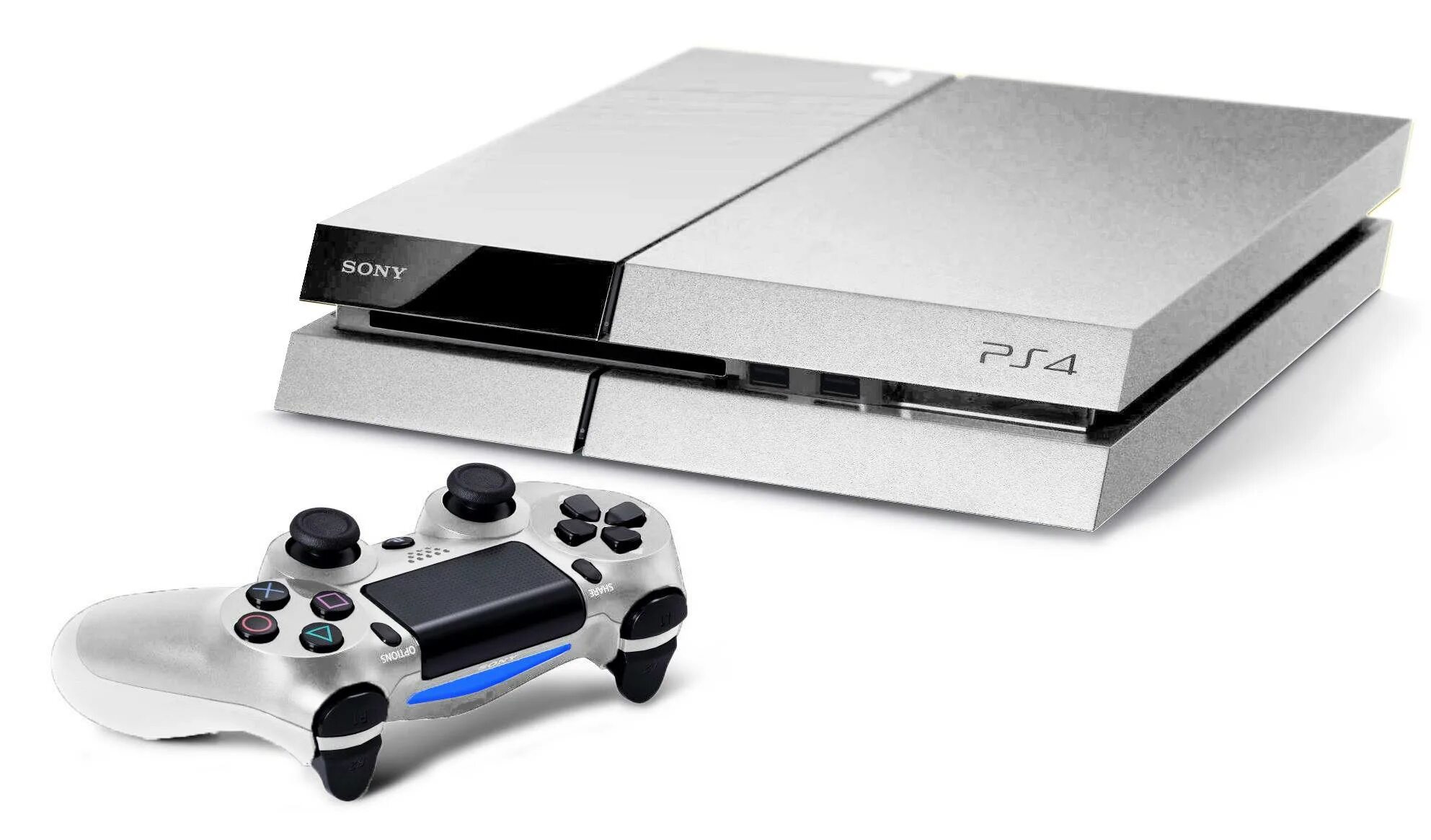 Какую ps4 выбрать. Сони ПС 4. PLAYSTATION 4 Console. Ps4 Silver. Плейстейшен 4 белая.