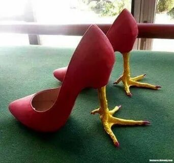 Смешные женские туфли