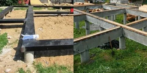 Полы в свайно ростверковом фундаменте
