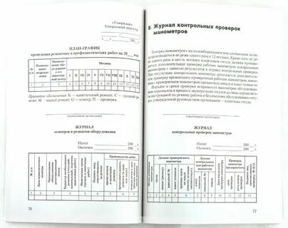 Периодичность проверок сосуды