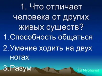 Что может окружать человека