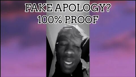 Apology video