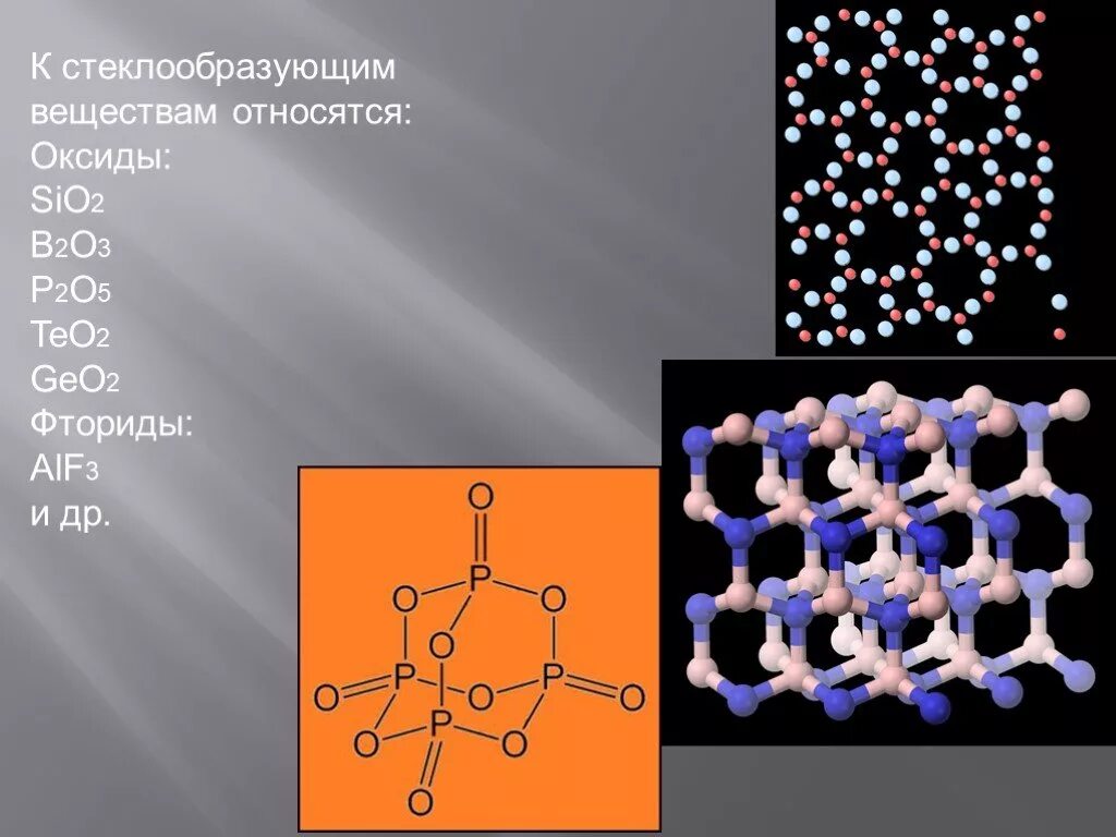 Стекло химическое соединение