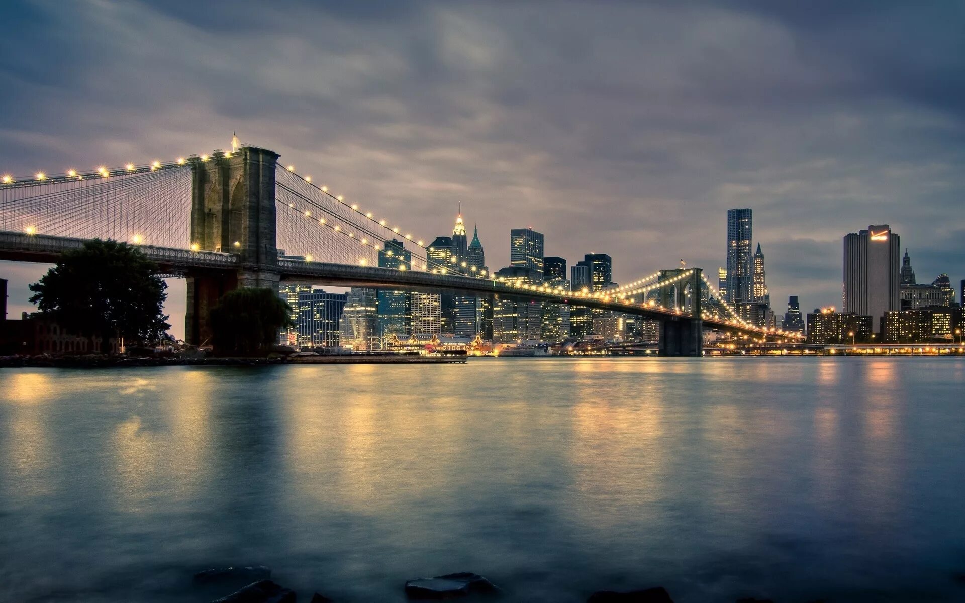 Высокие обои. Бруклинский мост, Нью-Йорк, США. New York Бруклинский мост. Бруклинский мост Нью-Йорк панорама. Нью-Йорк Сити Бруклин.
