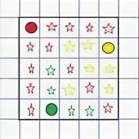 На каждой клетки 5 5