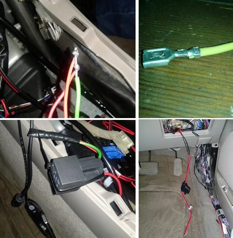 Установка подогрева в сиденья Toyota Camry