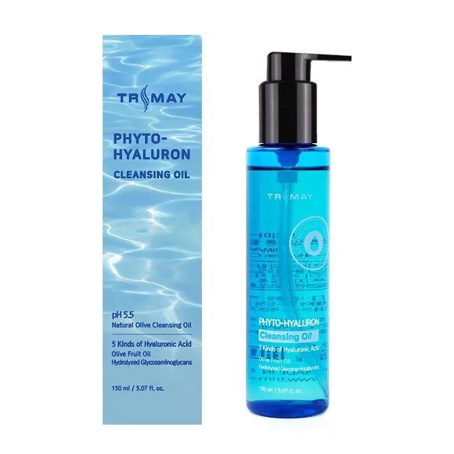 Гиалурон 5. Гидрофильное масло trimay. гидрофильное масло trimay phyto-hyaluron cleansing oil(150 мл). гидрофильное масло тримей с гиалуроновой кислотой. гель-пенка для умывания trimay hyalurone ampoule gel cleanser(150 мл).
