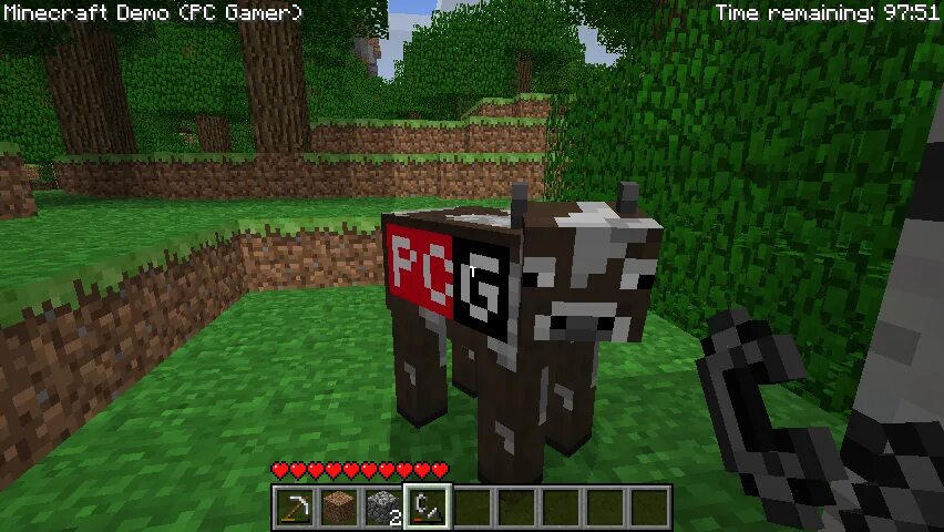 Майнкрафт демо. Minecraft Demo java Edition. ПК Demo. PC Gamer Minecraft Demo Cow. Minecraft пк java