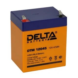 Аккумуляторные батареи delta dtm 12045
