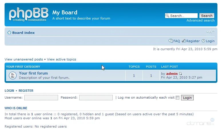 Forum board com