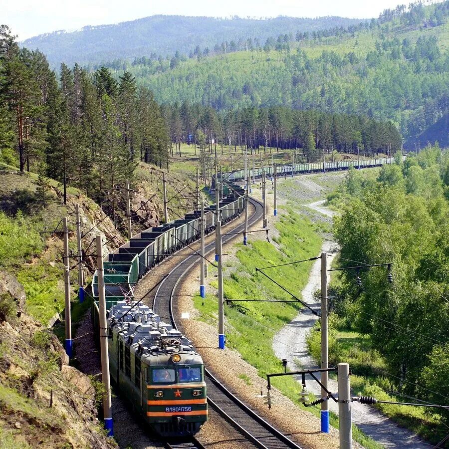 Длинная железная дорога в россии