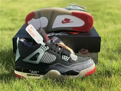 Off white x air jordan 4