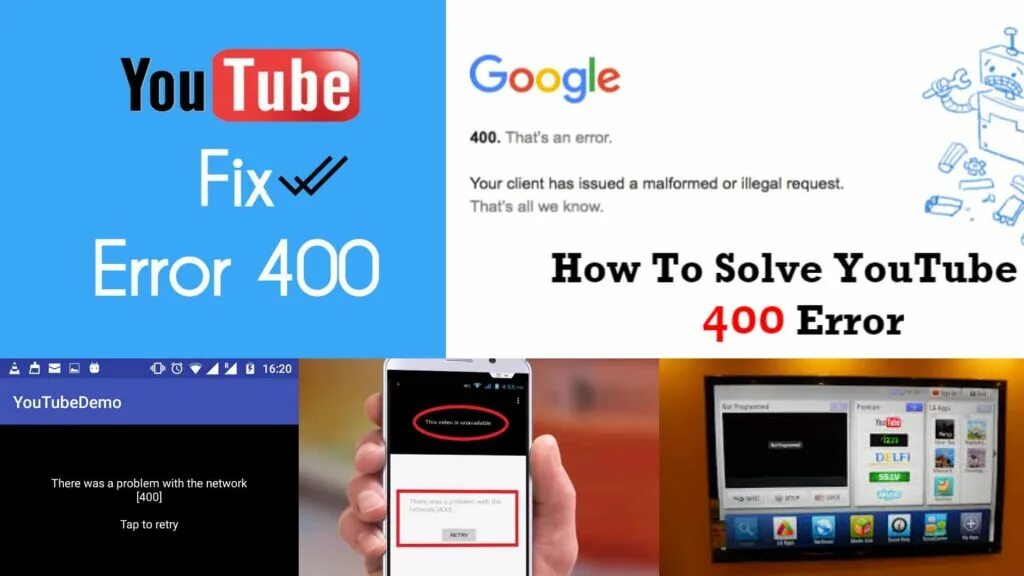 400 client error bad request. Error 400. Ошибка 400. Ошибка 400 в ютубе. Ошибка сервера 400.