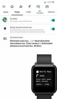 Notify lite for smartwatches