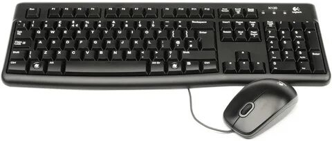 Купить uSB-клавиатура и мышь Logitech Desktop MK120 (Black) в Москве в каталоге 