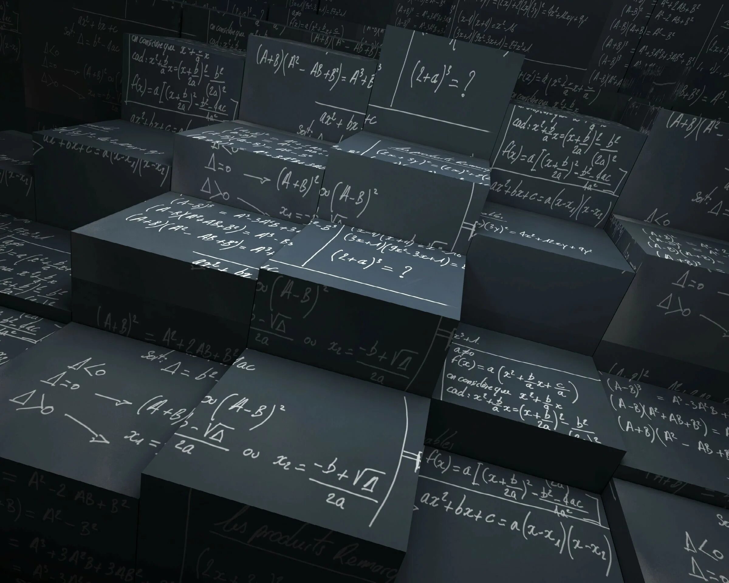 Математические формулы арт. Доска с формулами обои. Обои на рабочий стол математика. Математическая абстракция.