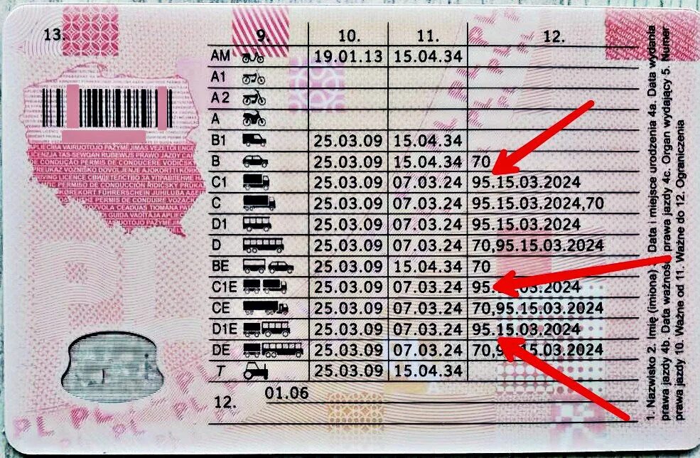 Код на пол. Код 95. польский код 95. 95 код в польше.