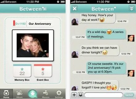 Between app