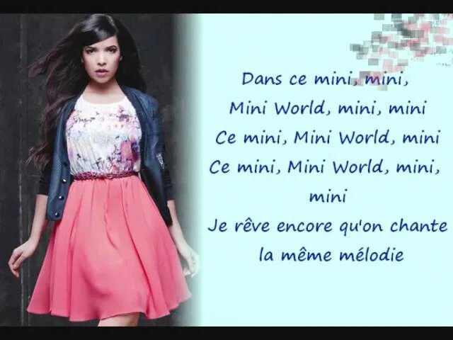 Индила ворлд. Indila Mini World. Мини песни. Песня Mini Mini. Индила духи.