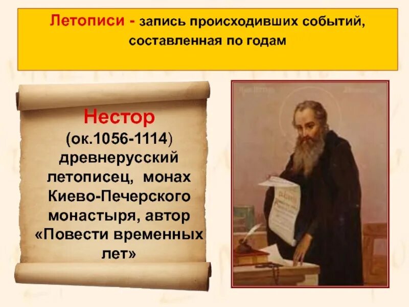Летопись урок