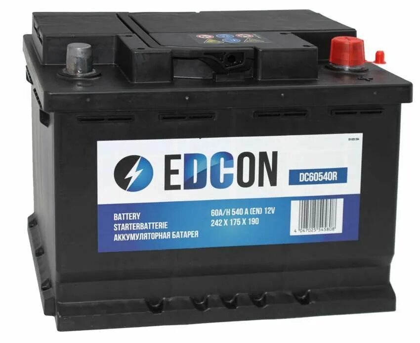 Аккумуляторы для автомобиля дизель. Edcon dc80740r. Аккумулятор Edcon dc60540l. Edcon dc68550r. Аккумуляторная батарея! 19.5/17.9 Евро 60ah 540a 242/175/175 dc60540r1 Edcon.