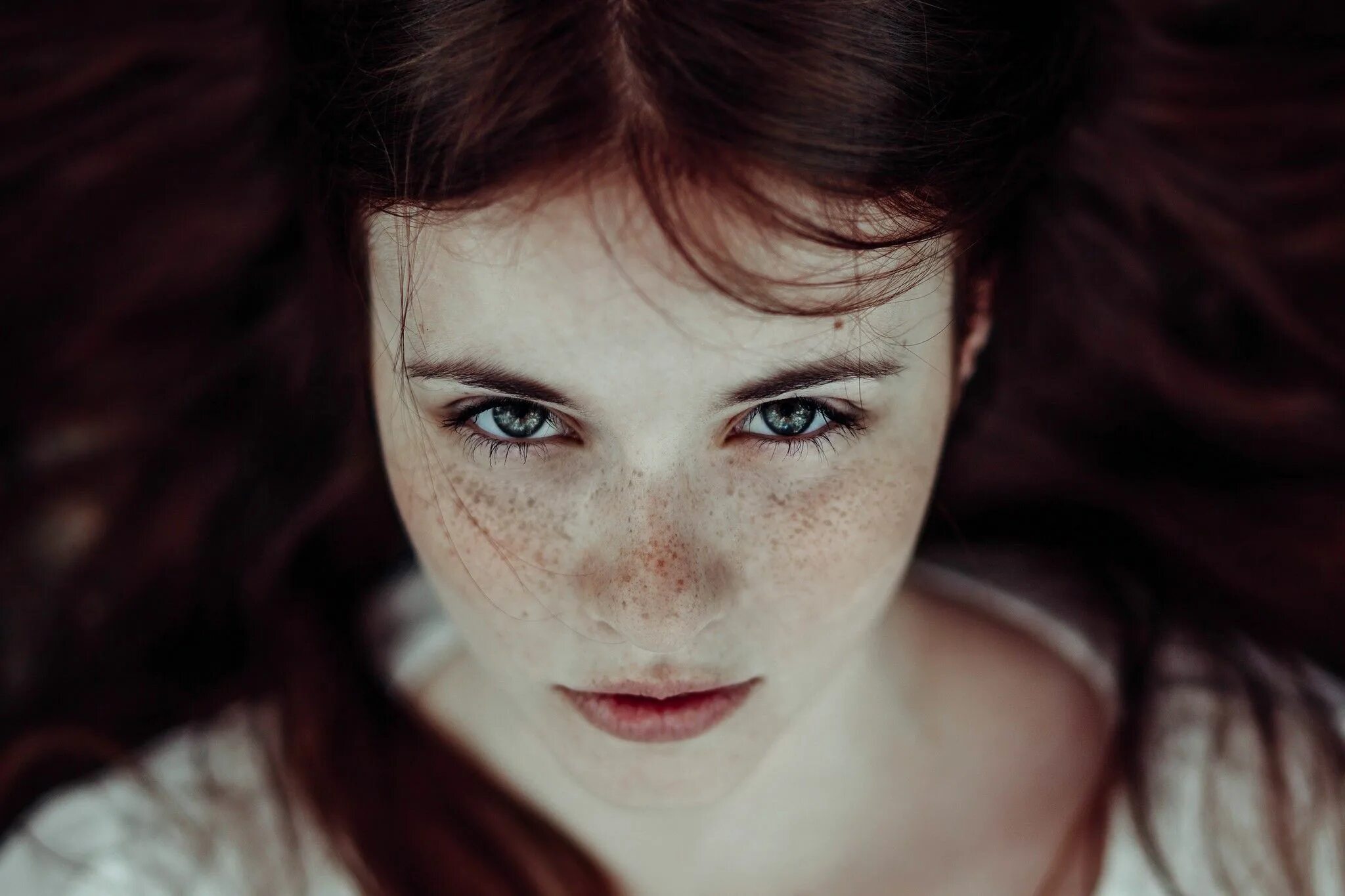 Freckles girl