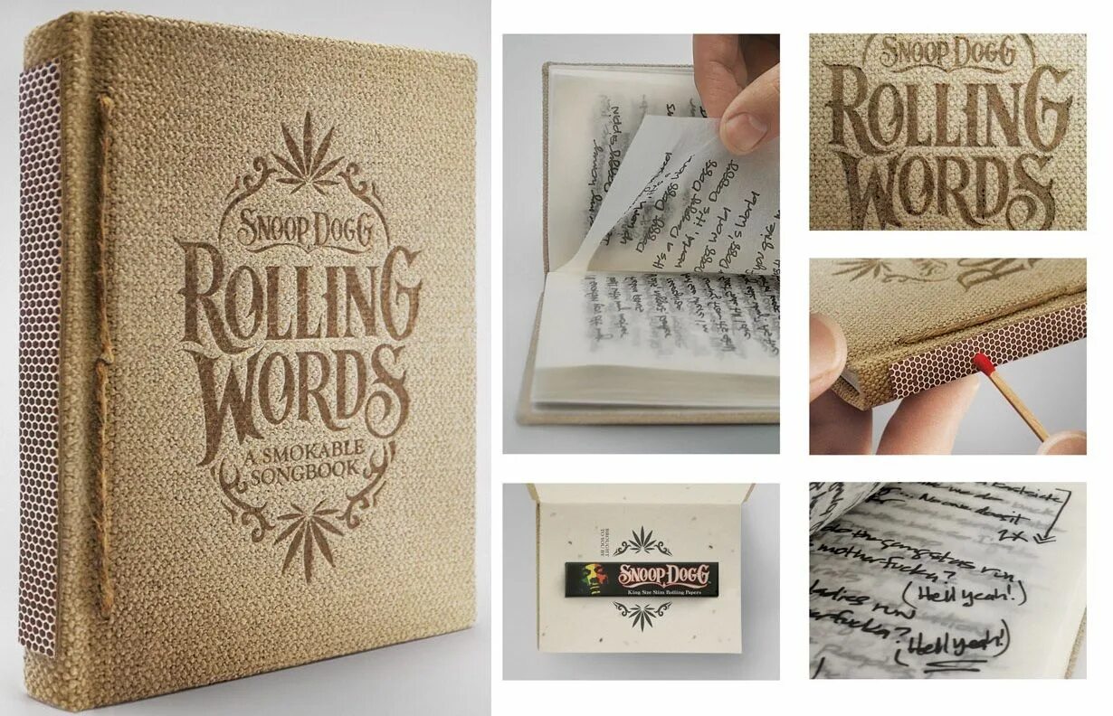 Roll слово. Книга Rolling Words. Rolling Words Snoop Dogg. Курительная книжка. Snoop Dogg книга Rolling Words.