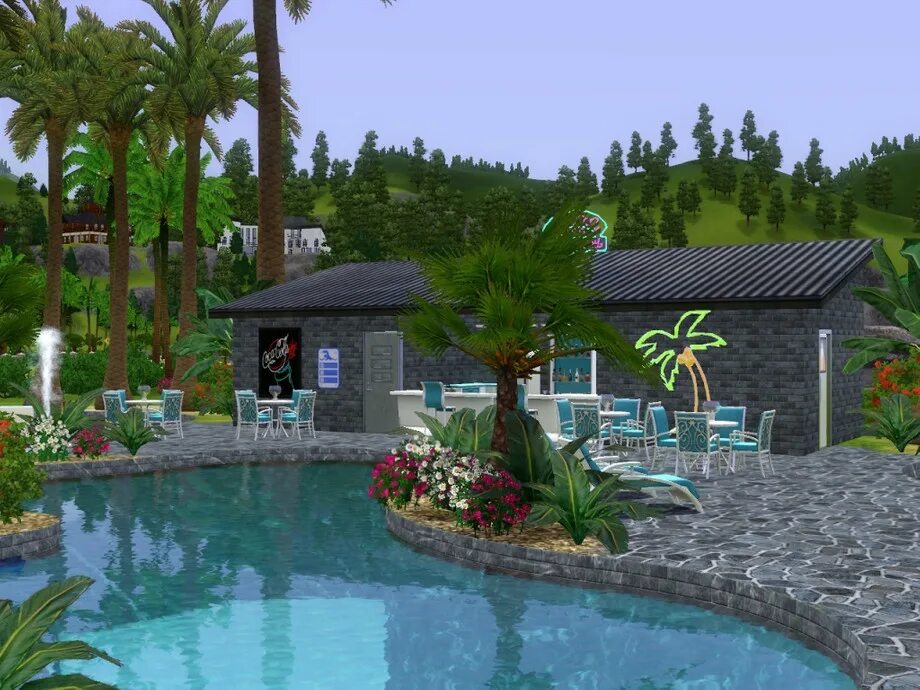 Как сделать бассейн в симс. Симс 3 бассейн. бассейн в sims 3. симс 3 бассейн с баром. детский бассейн симс 3.